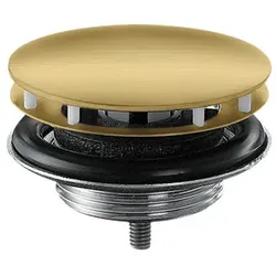 hansgrohe AXOR Ablaufgarnitur, nicht verschließbar, 51301950, Farbe: Brushed Brass
