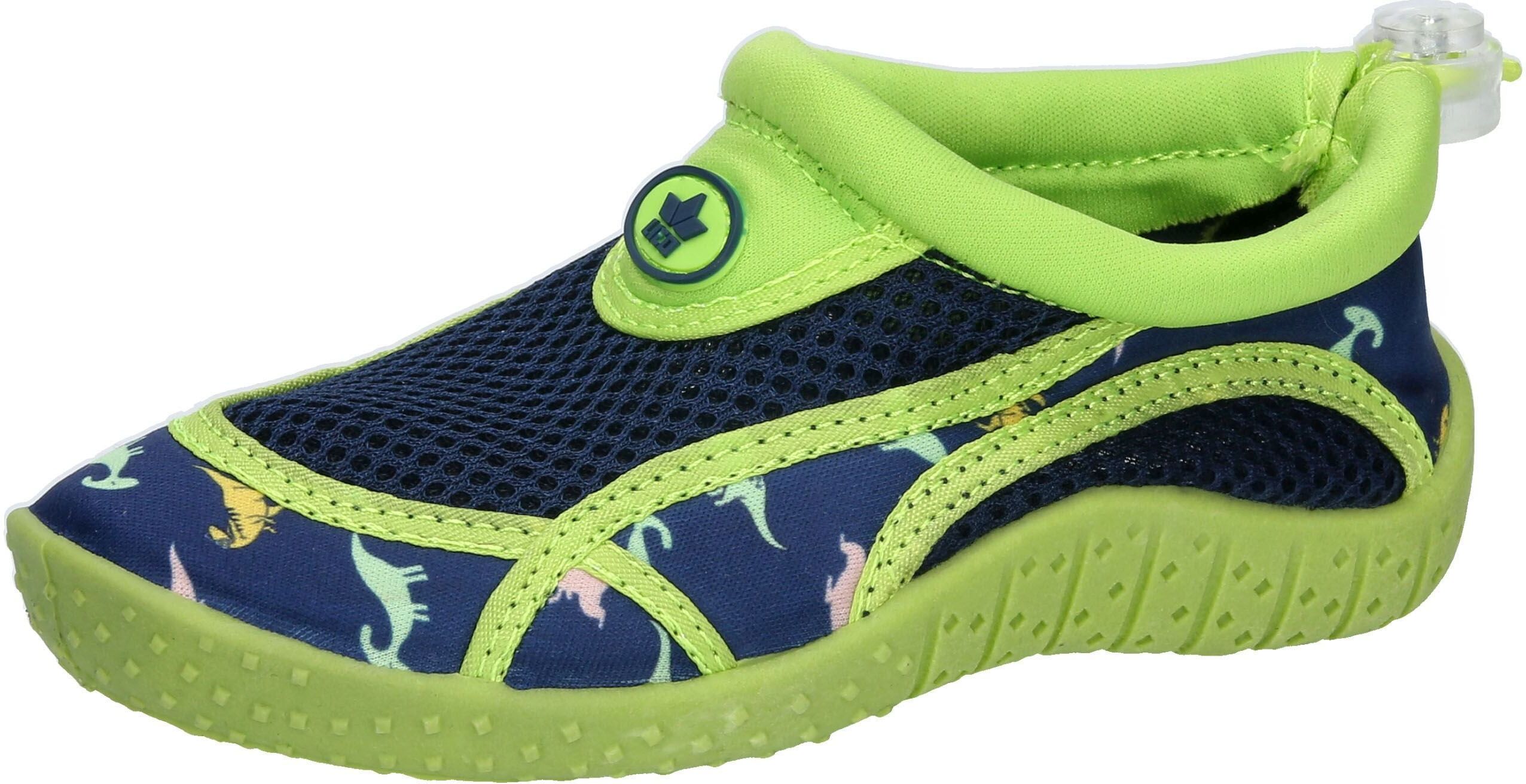 Badeschuh LICO "Badesandale Leyte", Jungen, Gr. 29, blau, Textil, Schuhe Badeschuh