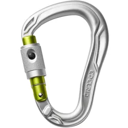 Edelrid HMS Bullet PermaLock Verschlusskarabiner - STK - silver