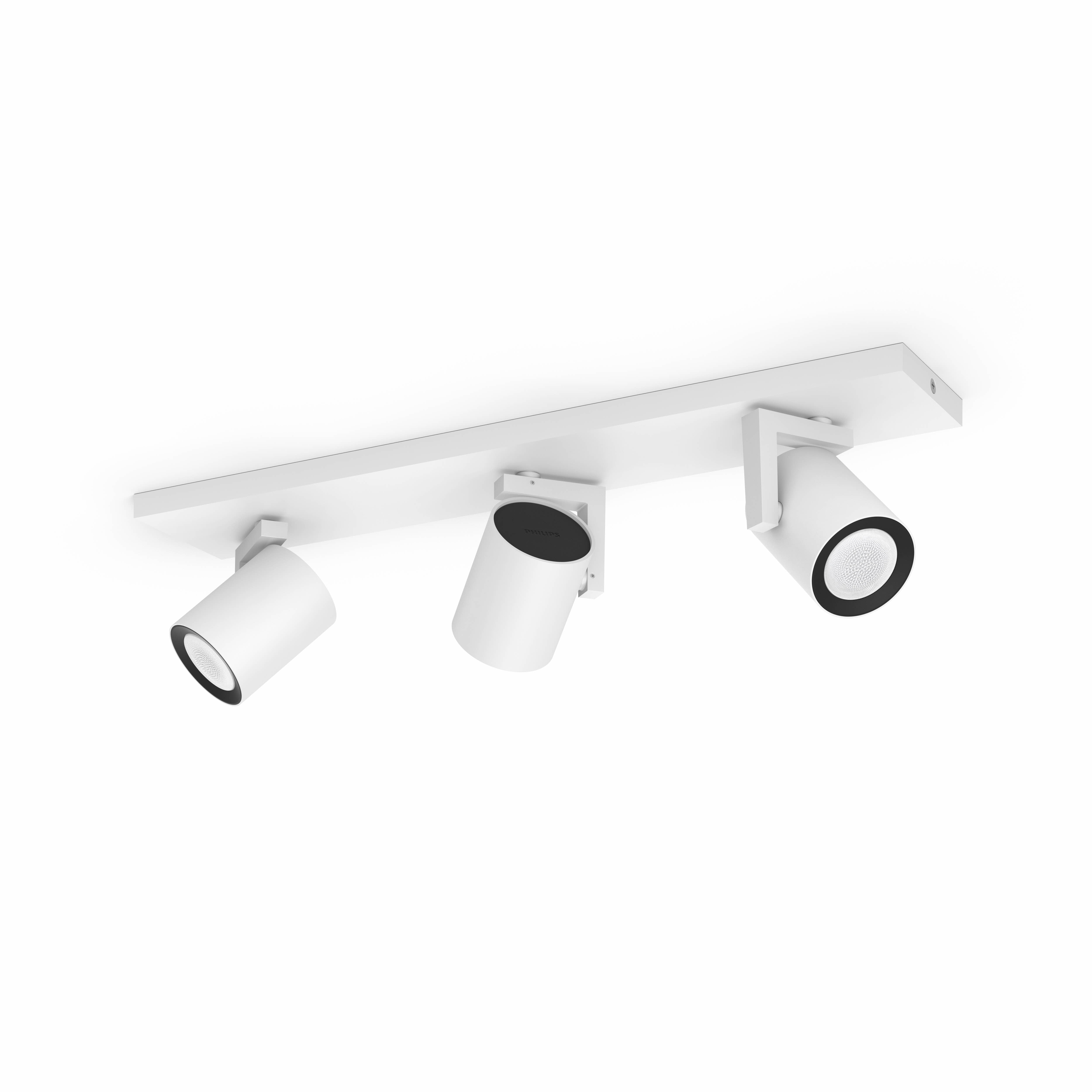 Philips Hue White & Color Ambiance Argenta Deckenleuchte weiß . 3er-Spot