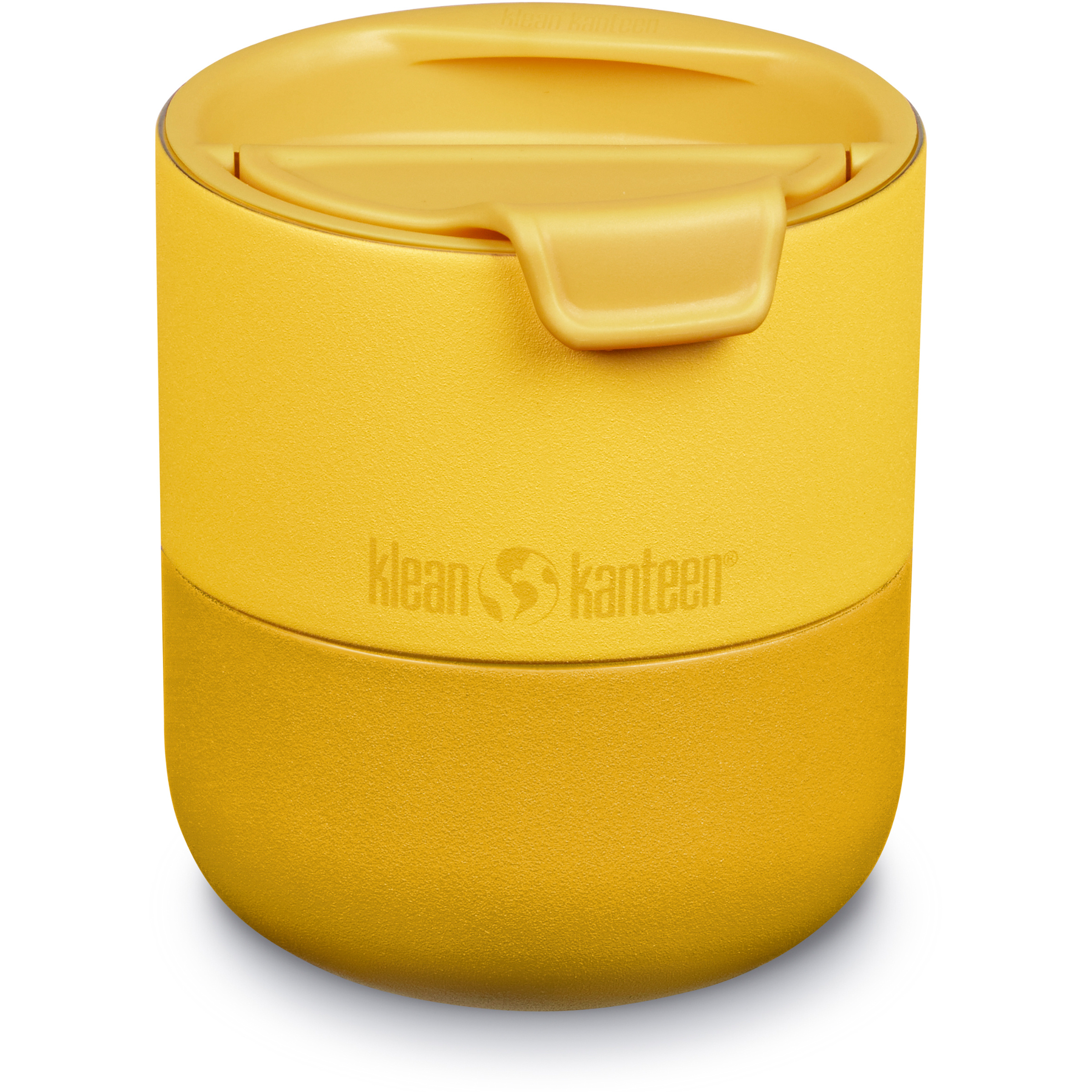 Klean Kanteen Flip Lid Rise Low Ball Becher Isolierflaschen gelb Größe 237ml Lifestyle