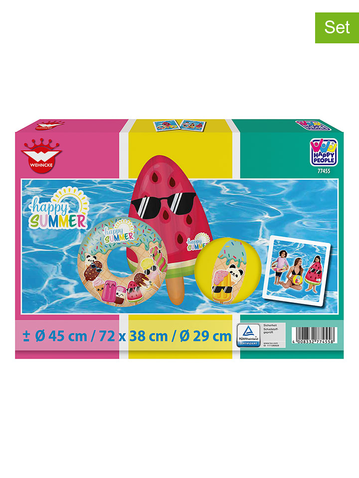 Happy People Strandset "Happy Summer" in Bunt - ab 3 Jahren - onesize