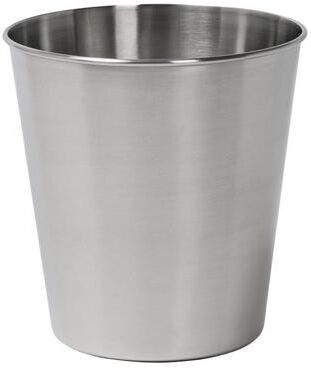 happimess Nolan Modern Classic Smooth Steel 2-Gallon Wastebasket