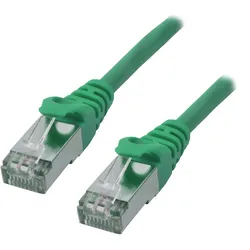 MCL CORDON DE BRASSAGE RJ45 CAT 6 F/UTP - 50CM VERT (CAT6, 0.50 m), Netzwerkkabel