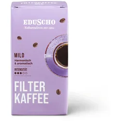 Eduscho Filterkaffee Mild - 500 g Gemahlen - Intensität: 3/5