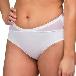 Trofe Bella Midi Weiß Polyamid Large Damen