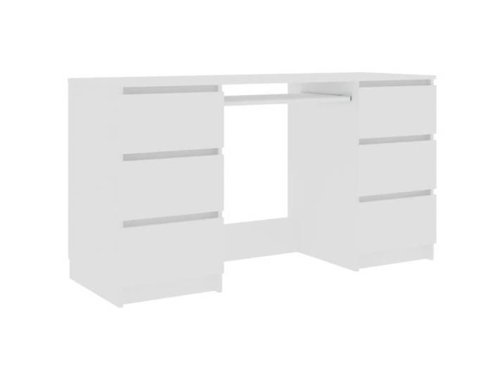 Bureau Moderne - SVP - Blanc - 140x50x77 cm - Aggloméré
