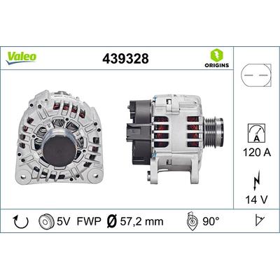 VALEO Generator NEW ORIGINAL PART 439328 für VW