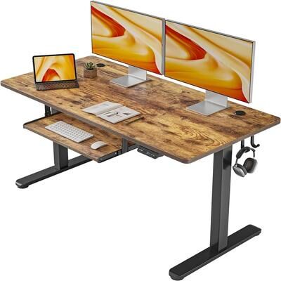 No Electric Height Adjustable Desk