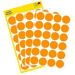 Avery Zweckform Avery Zweckform Markierungspunkte - 18 mm Ø - selbstklebend orange