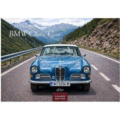 BMW Classic Cars Kalender 2027 – Wandkalender | Fotokalender Oldtimer 35x50cm BMW Odltimer - Hochwertiger Oldtimer Kalender.