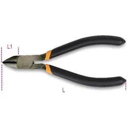 HIT, Bolzenschneider + Seitenschneider, 200.10103 20010103 MS200 Krawattenschere 200 mm (200 mm)