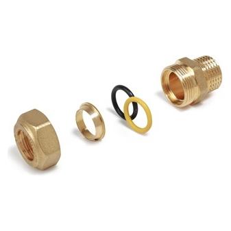 Giacomini COPPER PIPE FITTING R180M 18X3/4MF (Rohrverschraubung) (33041809)