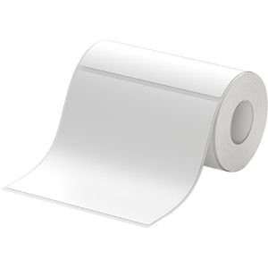 Niimbot Thermoetiketten weiß, 100 x 100 mm, 75 Stück, Thermodirekt