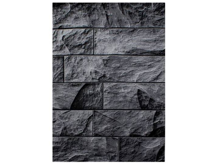 BETON - Tapis effet béton - Noir 080 x 300 cm