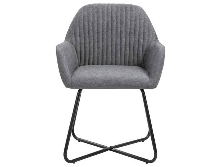Promotion de Noël  Chaises à manger/cuisine - SARAZYJ - lot de 4 - gris foncé tissu fr233