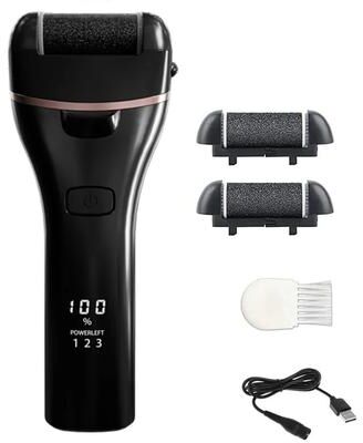 Uplift Essentials Electric Foot Sandpaper Callus Remover black