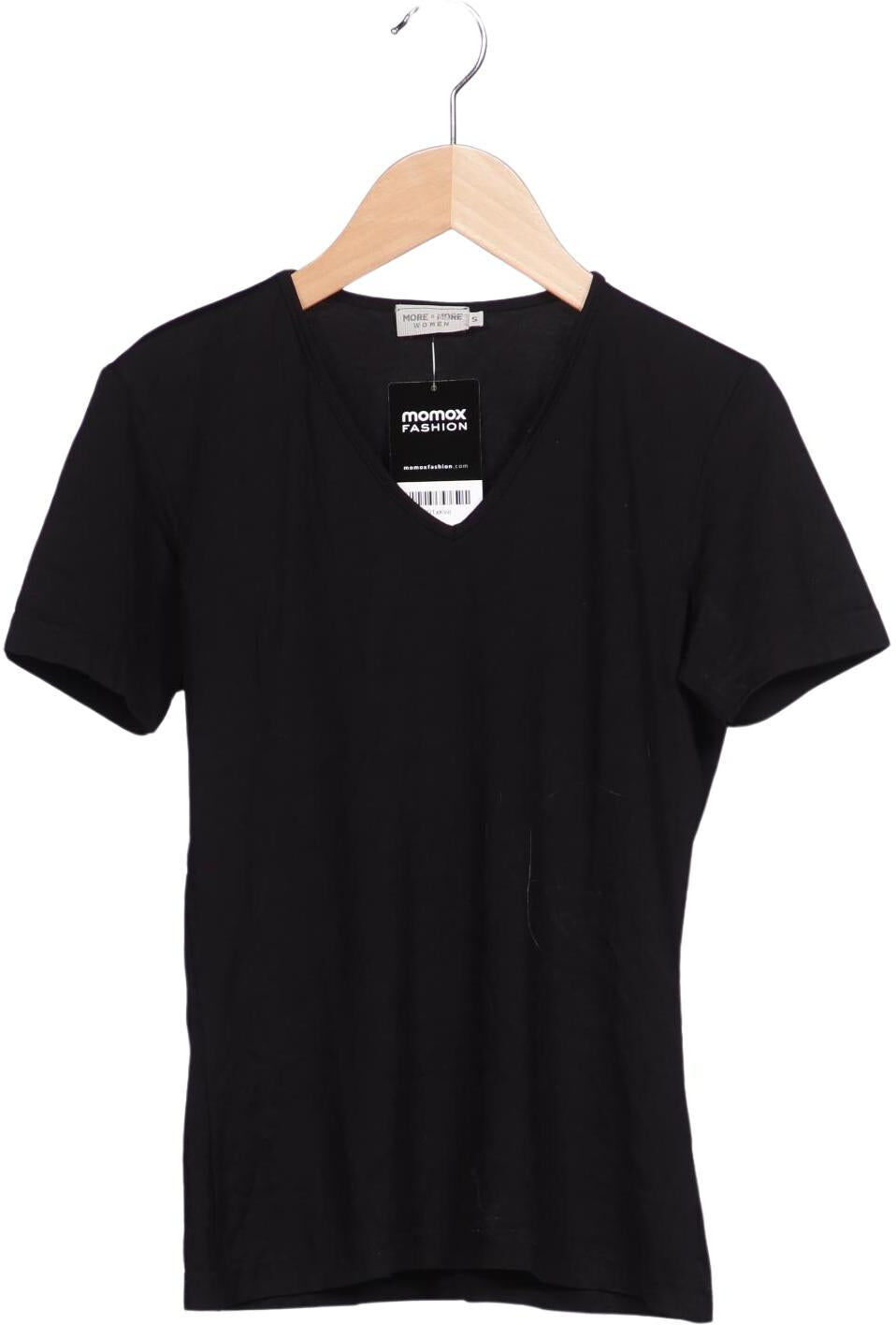 More & More Damen T-Shirt, Schwarz, Gr. S, Synthetik - Second Hand