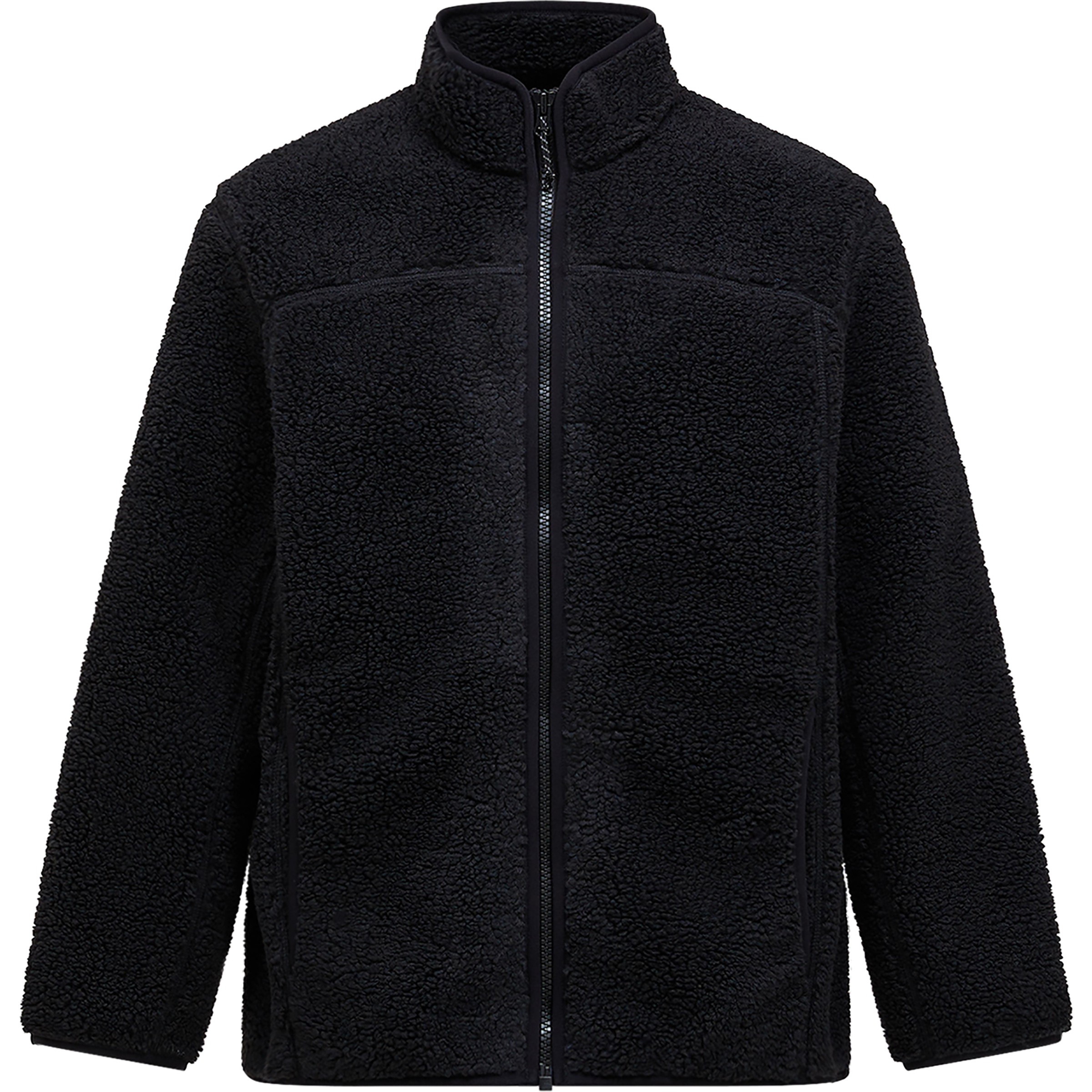 Peak Performance Solid Pile Herren Fleecejacke schwarz Größe M Lifestyle Atmungsaktiv
