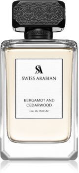 Swiss Arabian Bergamot and Cedarwood Eau de Parfum para homens 100 ml. Bergamot and Cedarwood