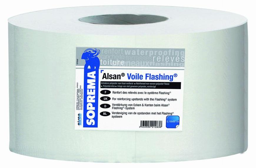 Alsan Vollflächige Abdichtungsmembran SOPREMA - 50 m x 10 cm - 11572