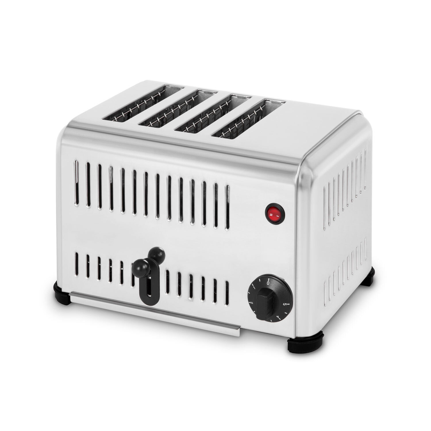 VERTES Gastro Toaster met 4 schijven, 2300W, roestvrij staal