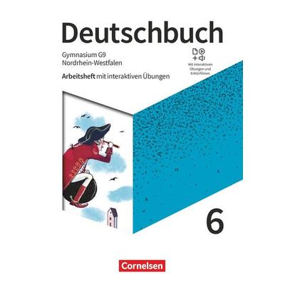 Deutschbuch Gymnasium - Nordrhein-Westfalen - 2019 - 6. Klasse - Arbeitsheft mit interaktiven Übungen auf scook.de, Taschenbuch von , Cornelsen