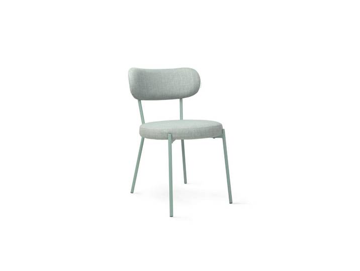 Tom Tailor Stuhl, Graugrün, Metall, Rundrohr, 50x81.5x59 cm, Esszimmer, Stühle, Esszimmerstühle, Vierfußstühle