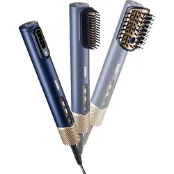 BABYLISS AS6550E Air Wand 3 in 1 MultiStyler Warmluftbürste Navy-blau, gold (1500 Watt)