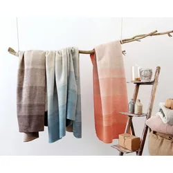 Ibena Wohndecke Plaid 1485 220x260 cm / 800 Grau