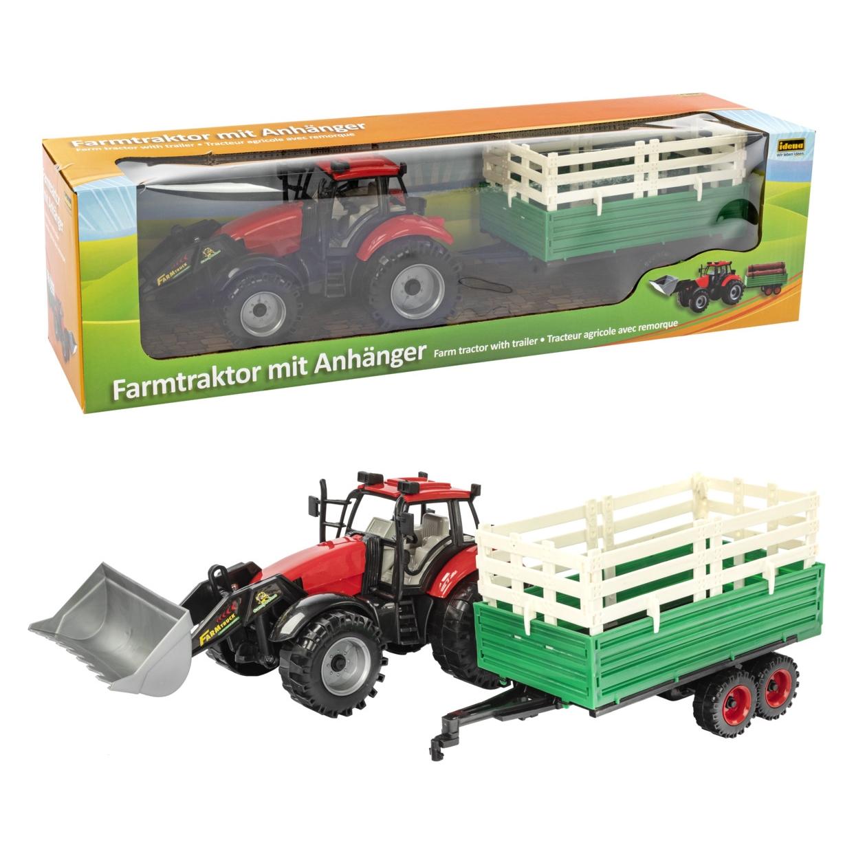 Idena Iden Berlin Traktor mit Anhänger (33648003)