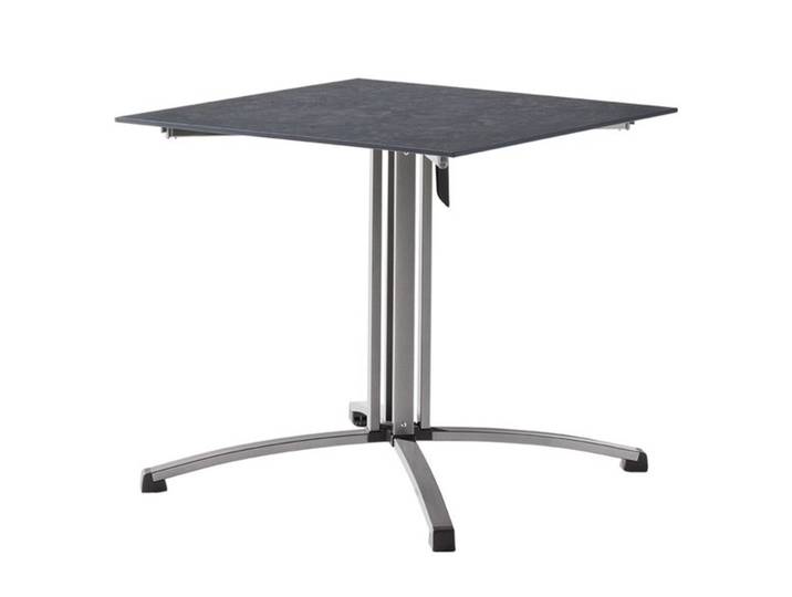 Sieger Klapptisch 80x80cm Stahl/Polytec