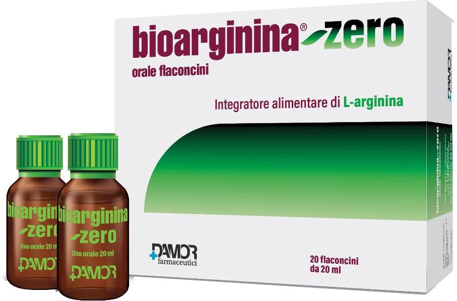 FARMACEUTICI DAMOR SpA Bioarginina Zero, 20 Flaconcini