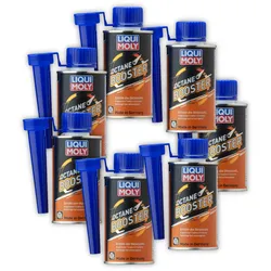 7x Additiv LIQUI MOLY 21280 Octane Booster PKW 2 Takt + 4 Takt Benzin Racing 200ml