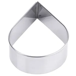 Contacto,Ausstecher Tropfen, glatt 10 cm