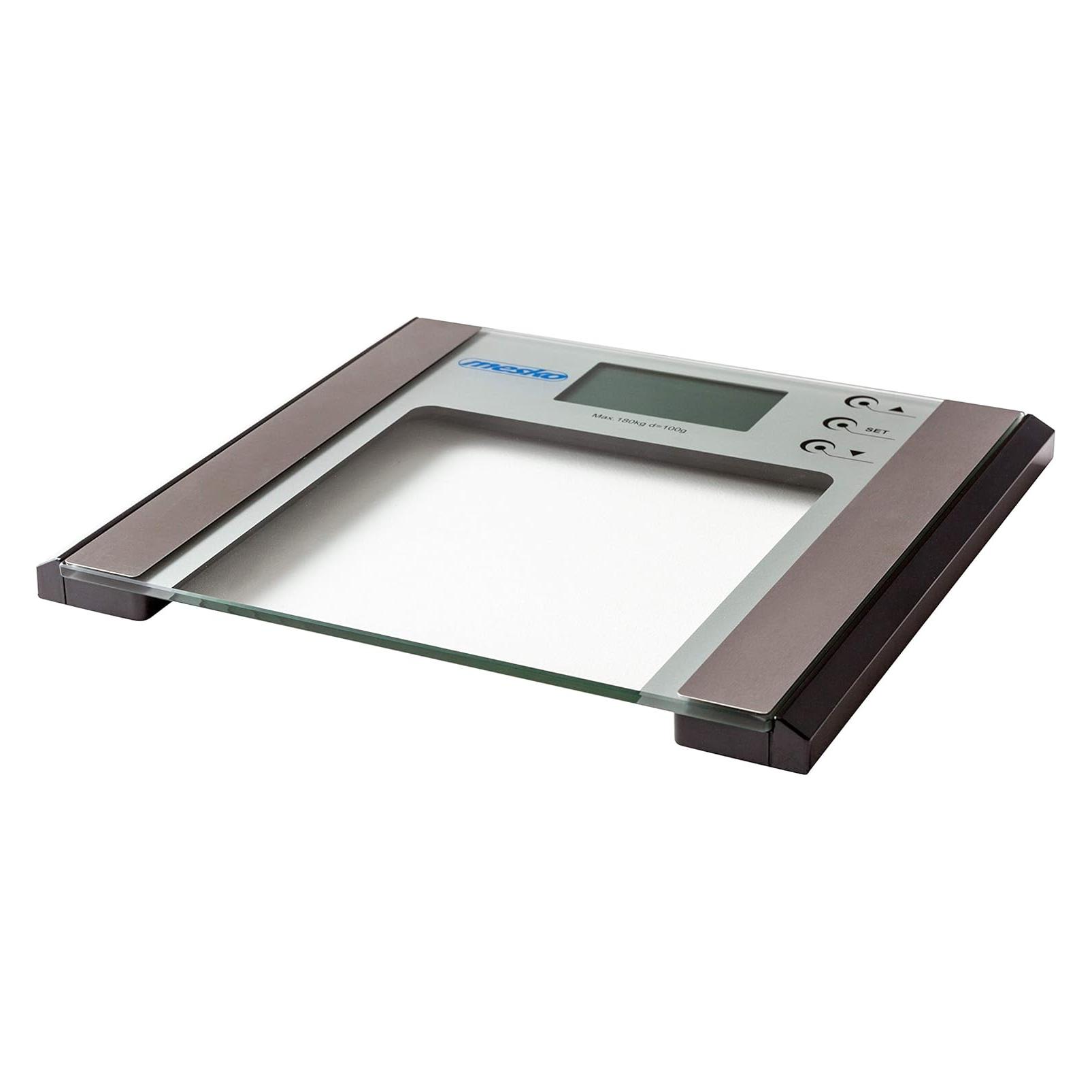 Adler MS 8146 Personenwaage Quadratisch, Elektronische Personenwaage (180 kg) (MS 8146)