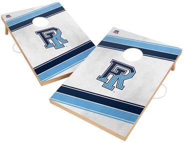 Skip's Garage Rhode Island University of Rams Regulation 2x4 Cornhole Set
