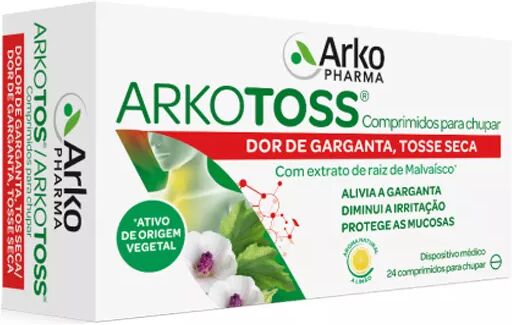 Arkopharma ArkoToss Tos Seca Limón x24 Comprimidos