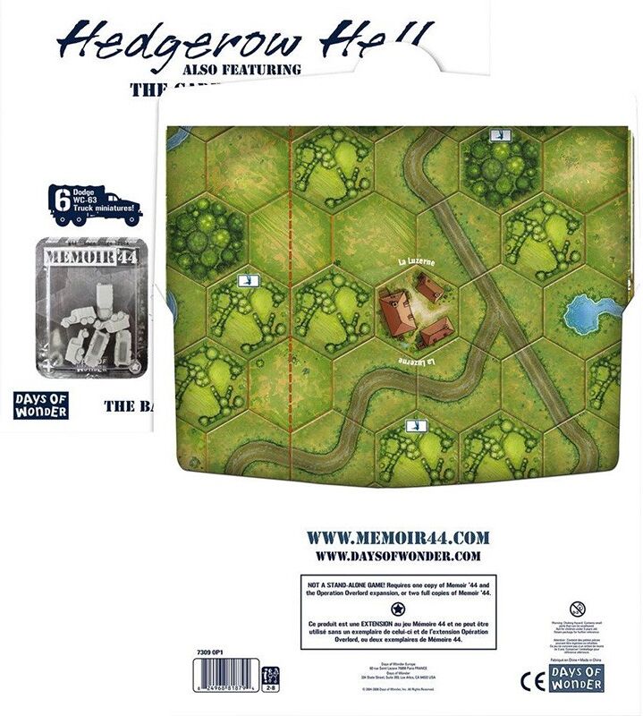 Days of Wonder Extension Battle Maps 1 - L'Enfer du Bocage - Memoire 44