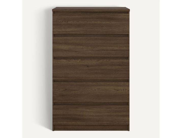 Commode 5 tiroirs BEST imitation noyer