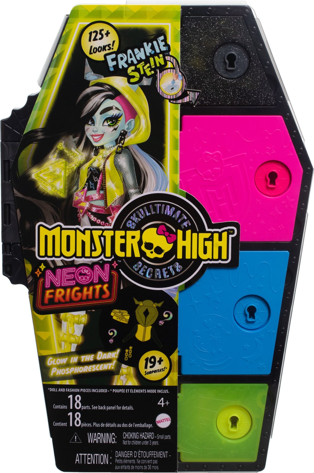 Monster High Skulltimates Secrets Serie 3 Frankie pop
