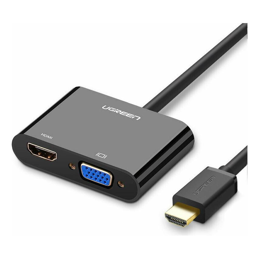 Ugreen HDMI auf HDMI / VGA Adapter mit Audio (VGA) (40744)