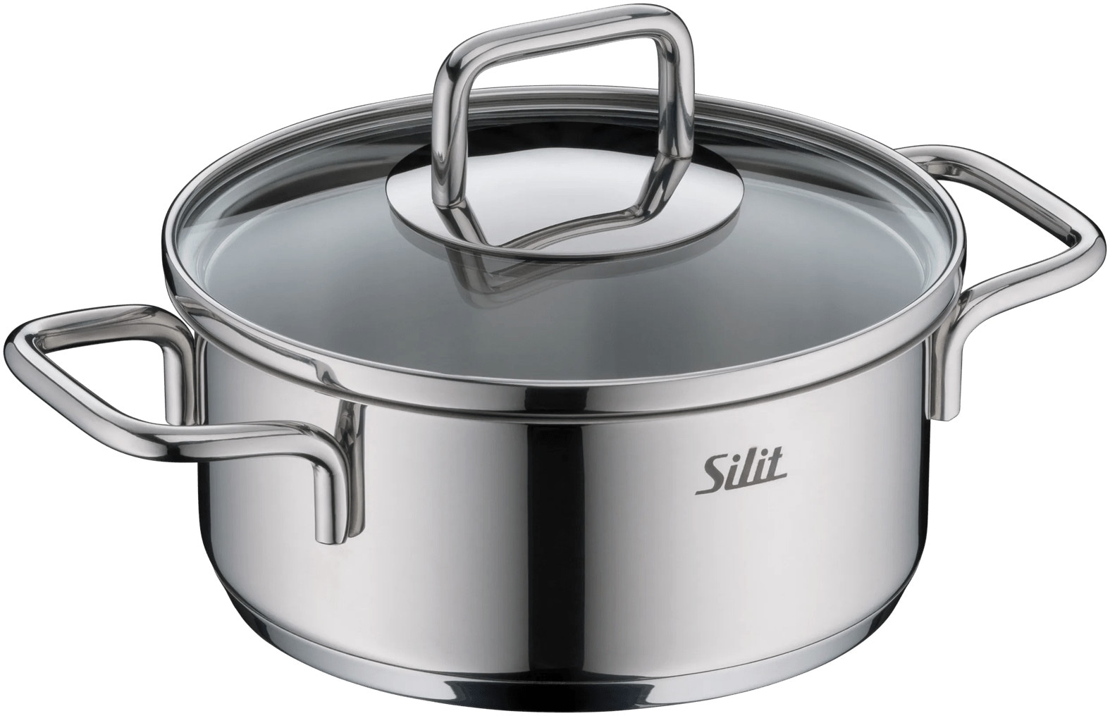 Silit Extra Cook Mini-Bratentopf 14 cm mit Glasdeckel