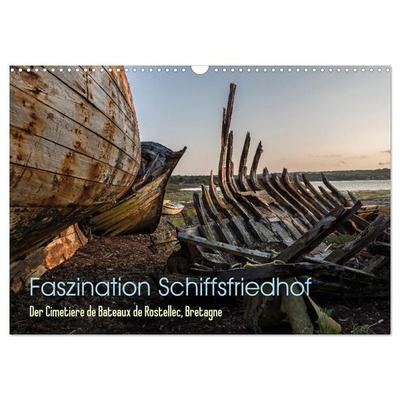 Faszination Schiffsfriedhof (Wandkalender 2026 DIN A3 quer), CALVENDO Monatskalender