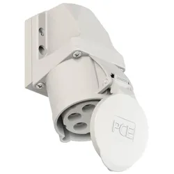PCE 125-1k CEE-Wandsteckdose (kompakt) 32A 5p 1h IP44 1251k