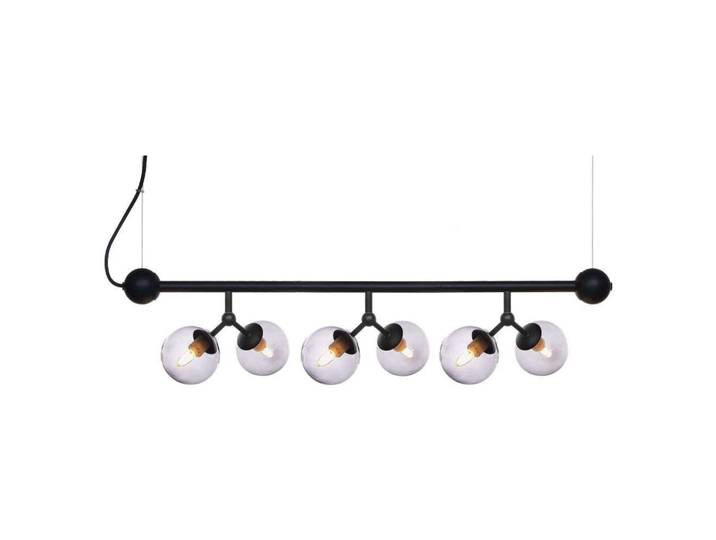 Atom 6 Mini Pendelleuchte Rauchgrau - Halo Design - Esszimmer - Metall
