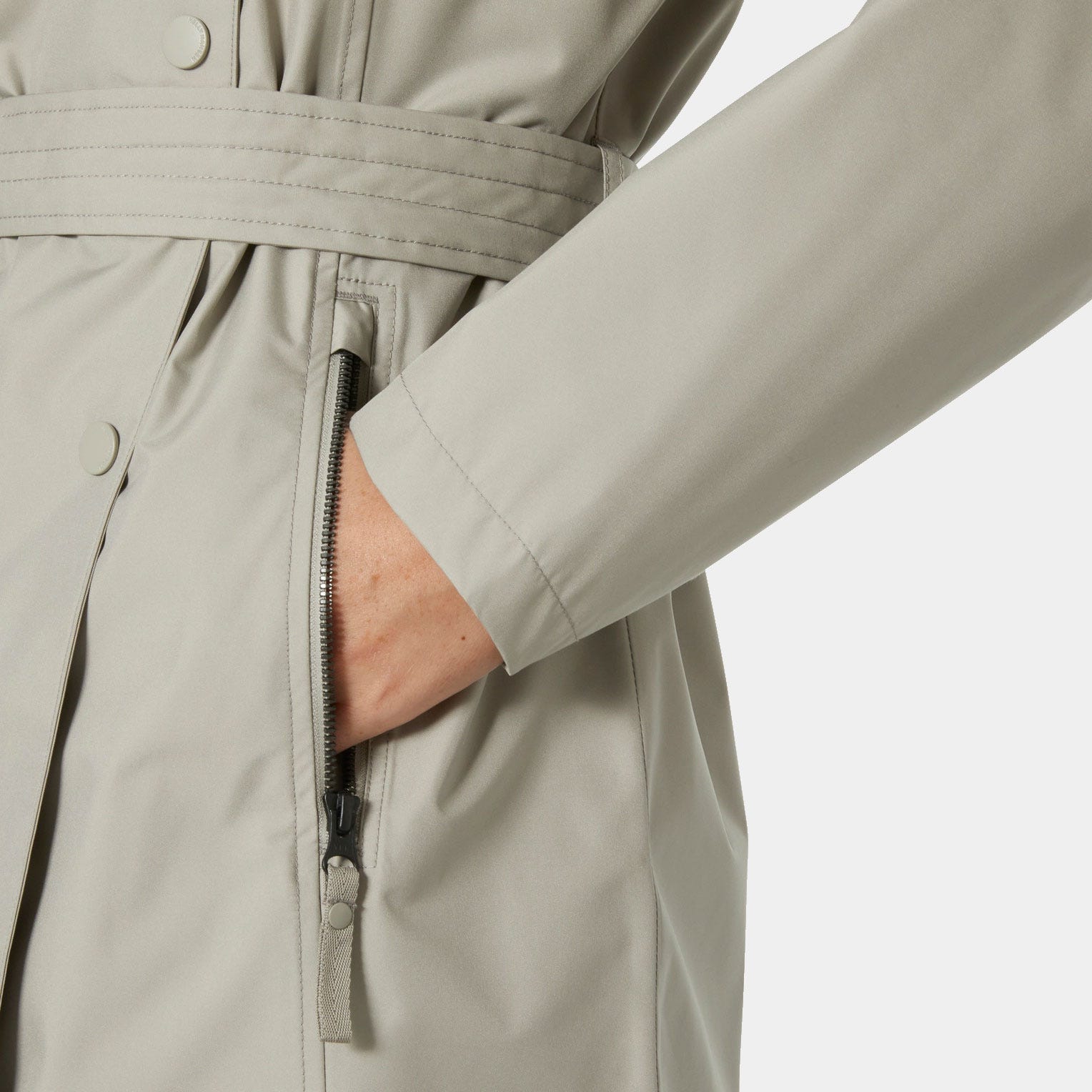 Helly Hansen Women's Welsey Ii Trench Coat - Grey - XL