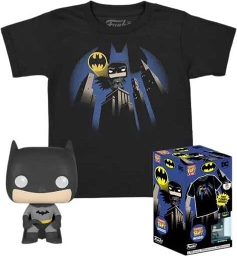Funko Pocket Pop! en T-shirt DC Comics Batman maat S