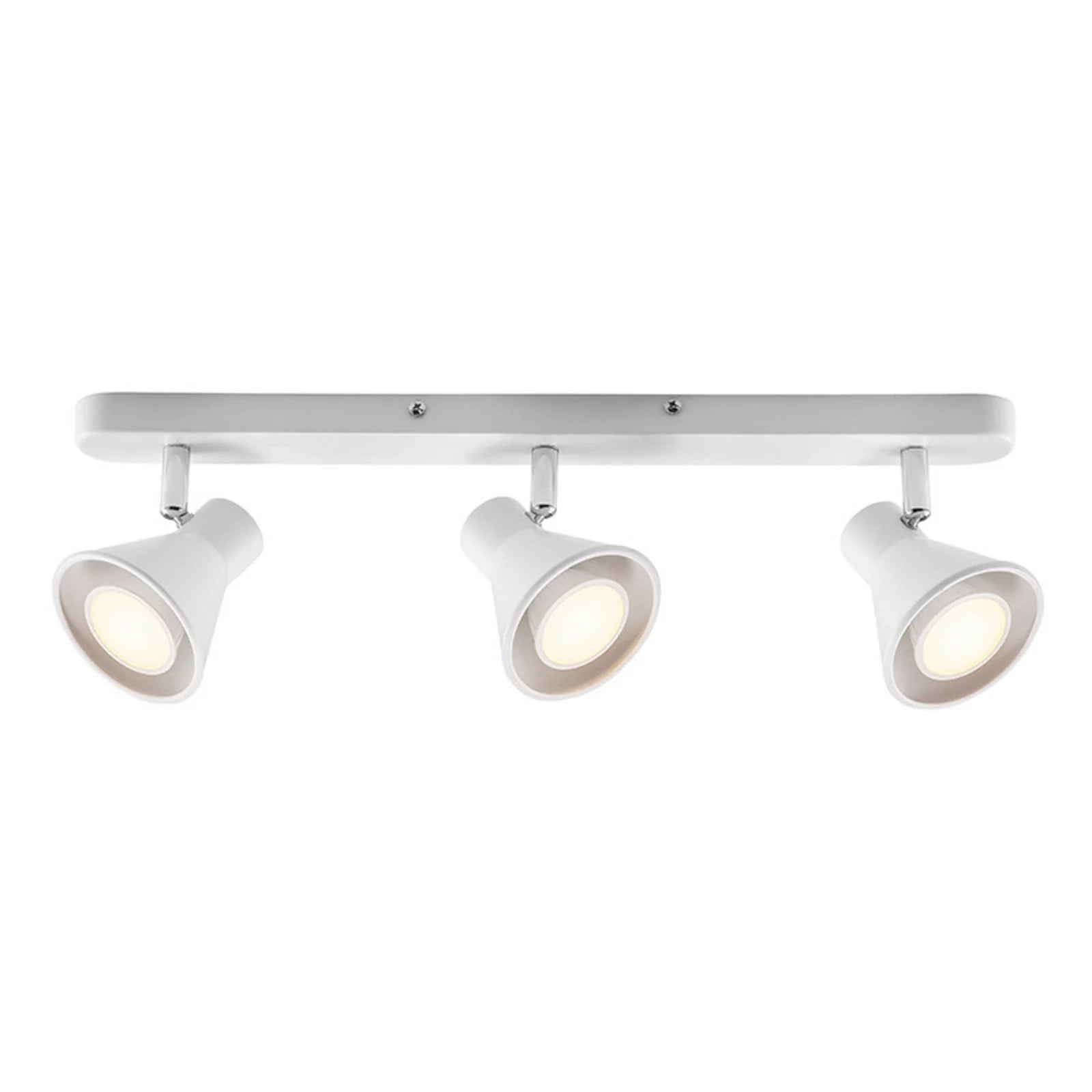 Nordlux Eik 3-lichts plafondlamp wit metaal