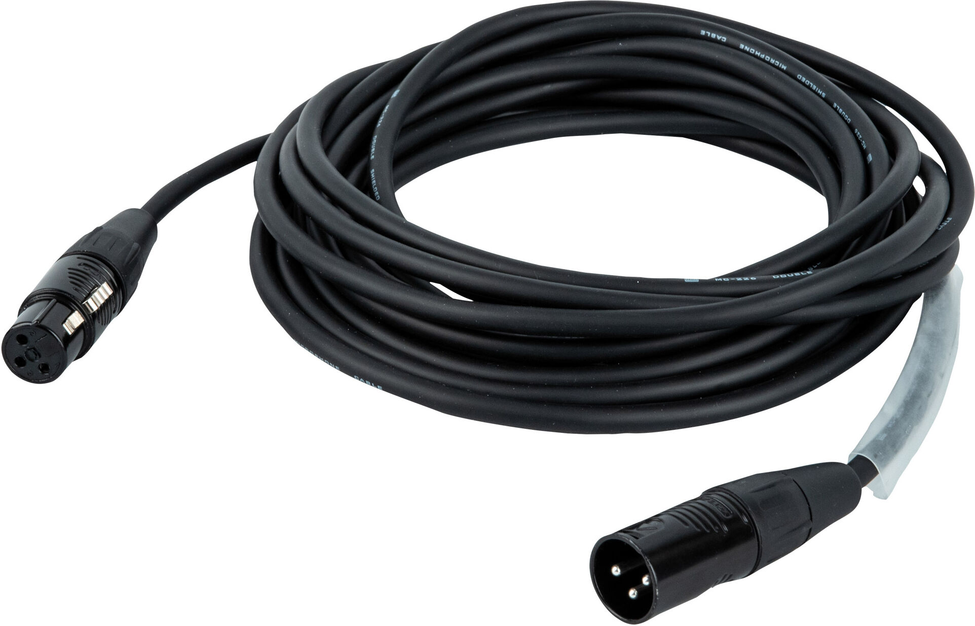 DAP Audio Flr01 Xlr M/f Mikrofon-/line-Kabel Rean Rc3-Serie 3 M – Versilbert